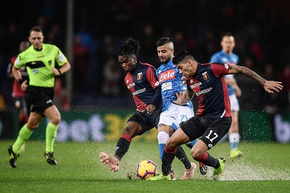 Voti Genoa-Napoli