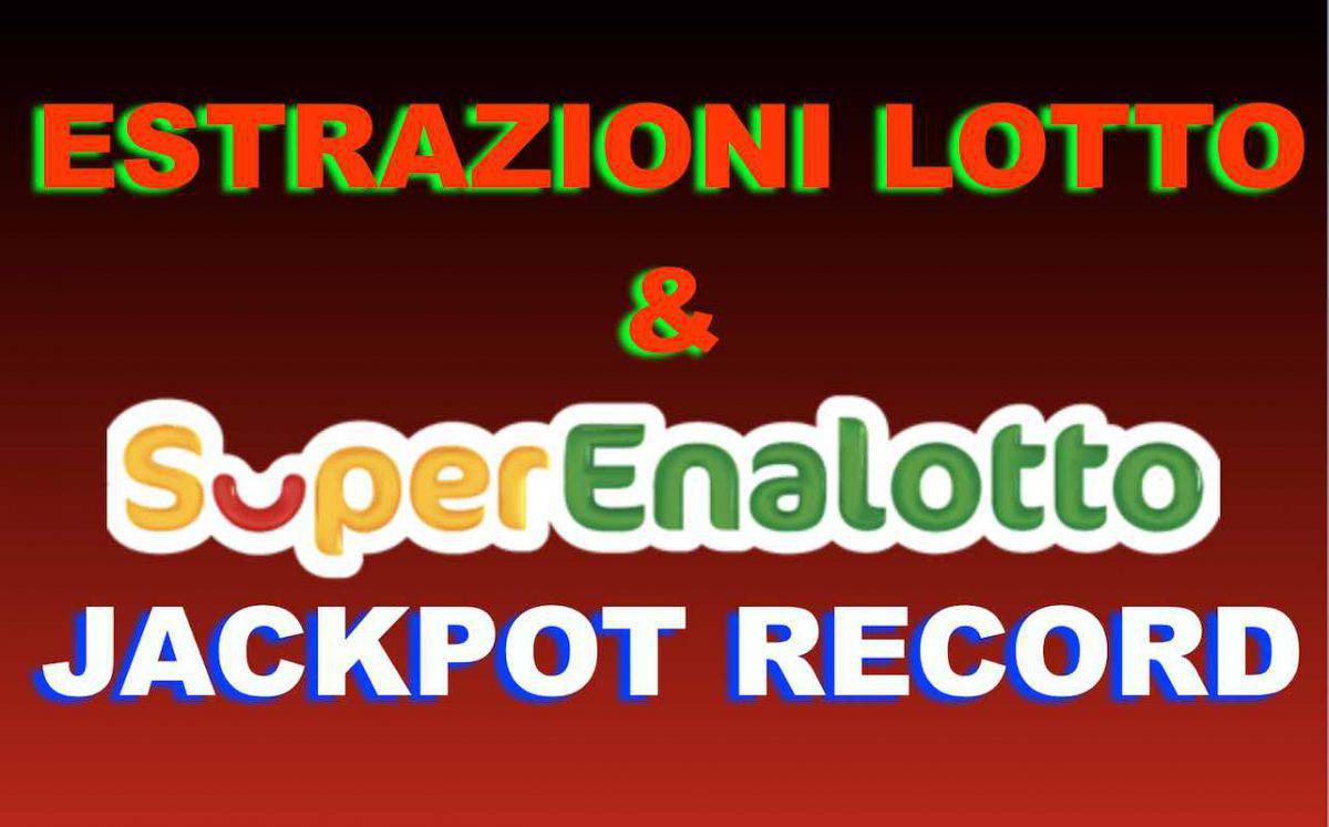 Estrazioni Lotto SuperEnalotto e 10eLotto