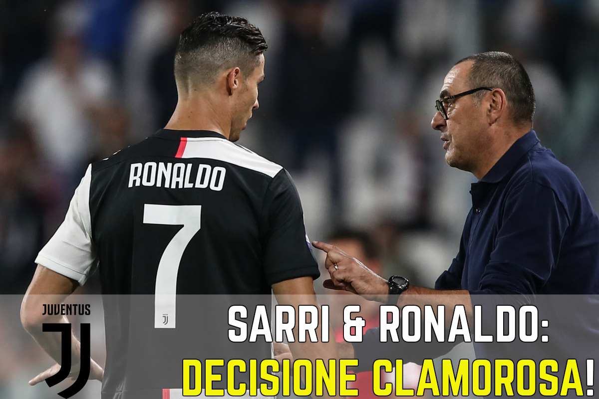 Sarri e Ronaldo