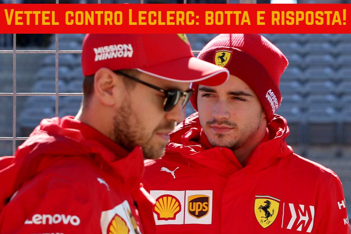 Incidente Vettel Leclerc