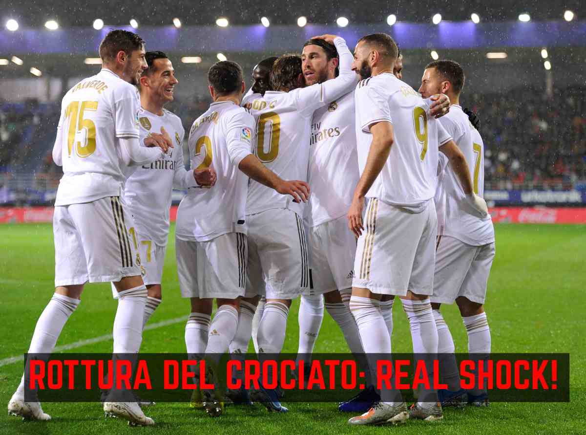 Real Madrid infortunio