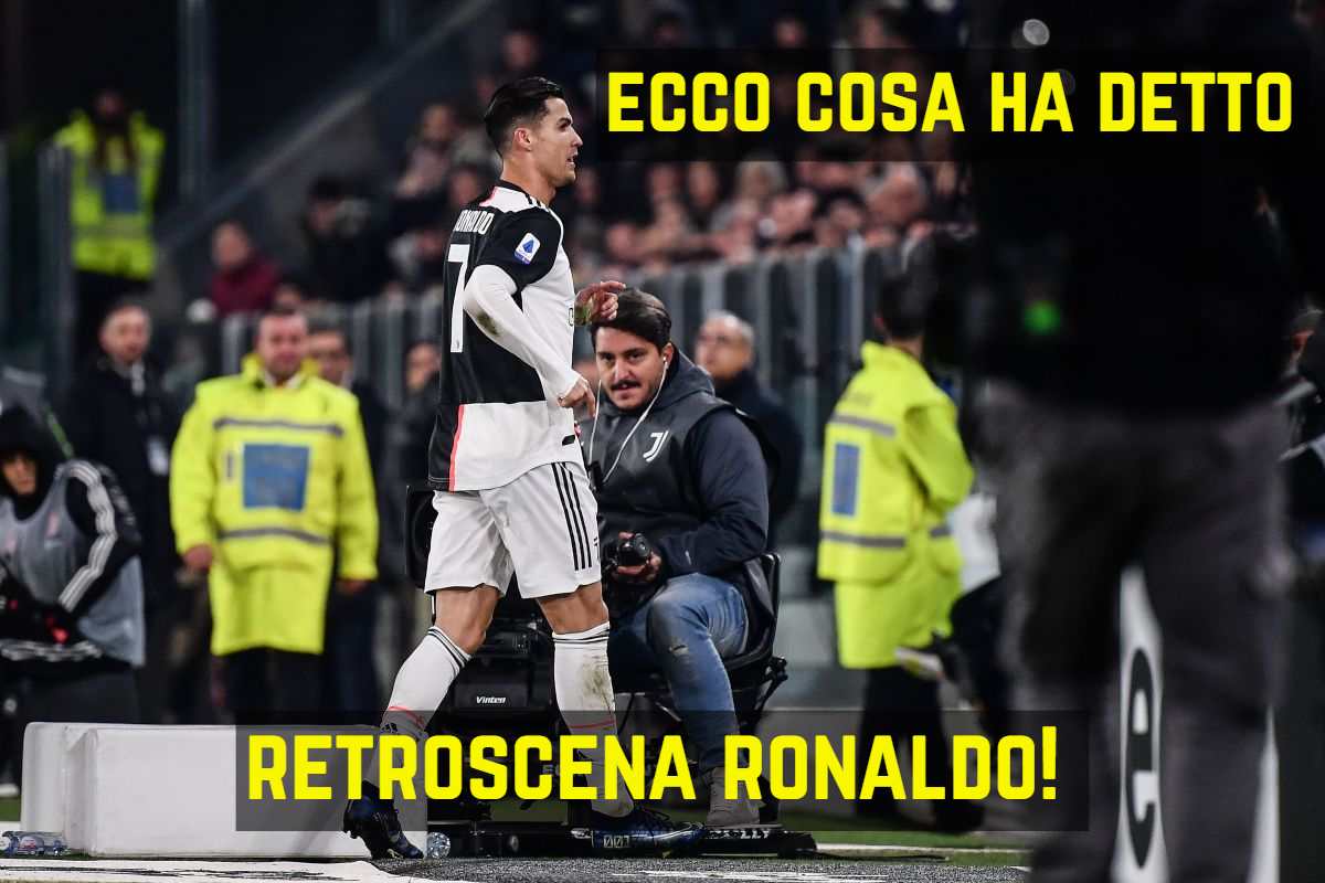 Ronaldo sostituzione