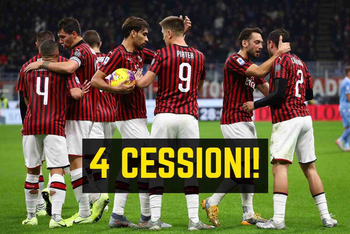 Calciomercato Milan cessioni