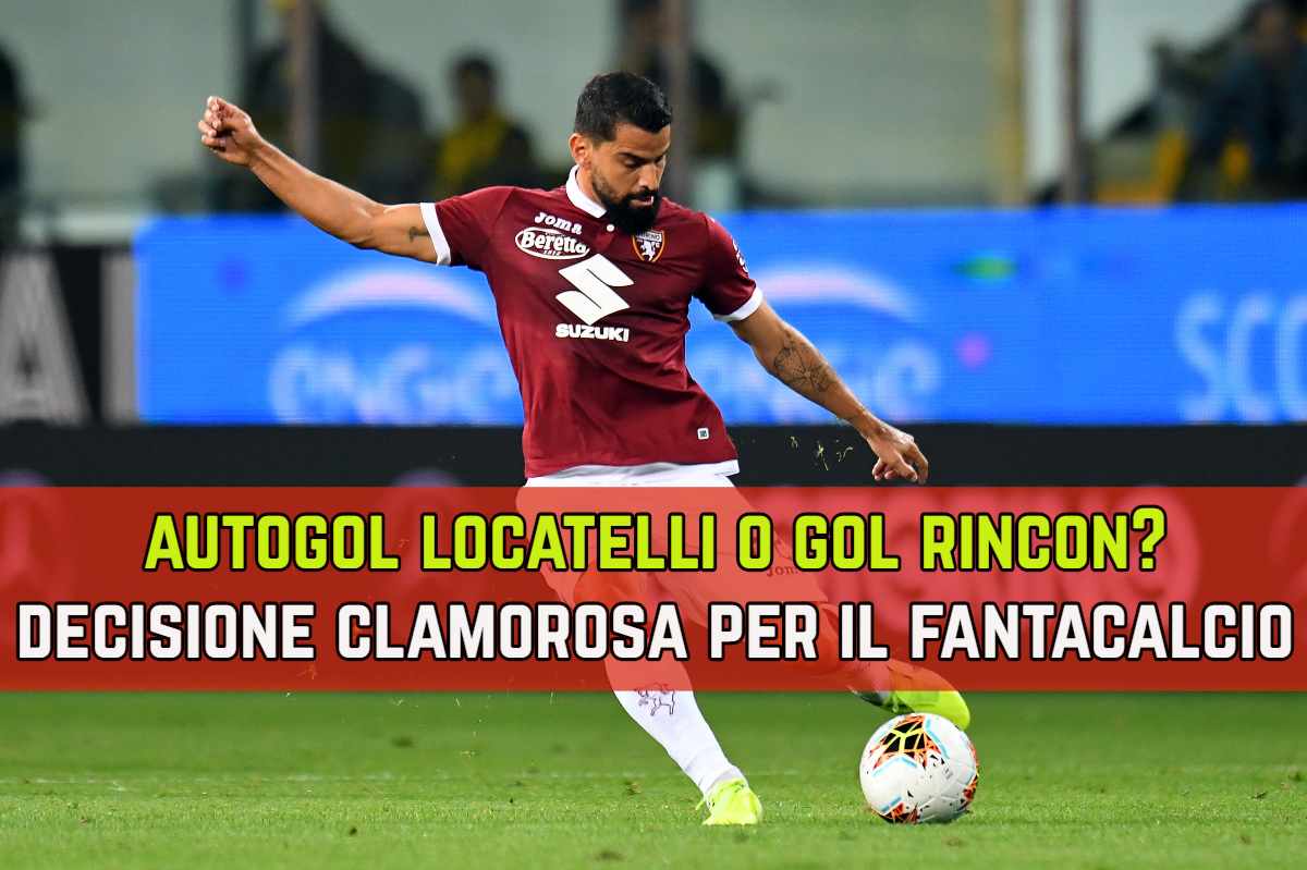 Autogol Locatelli gol Rincon