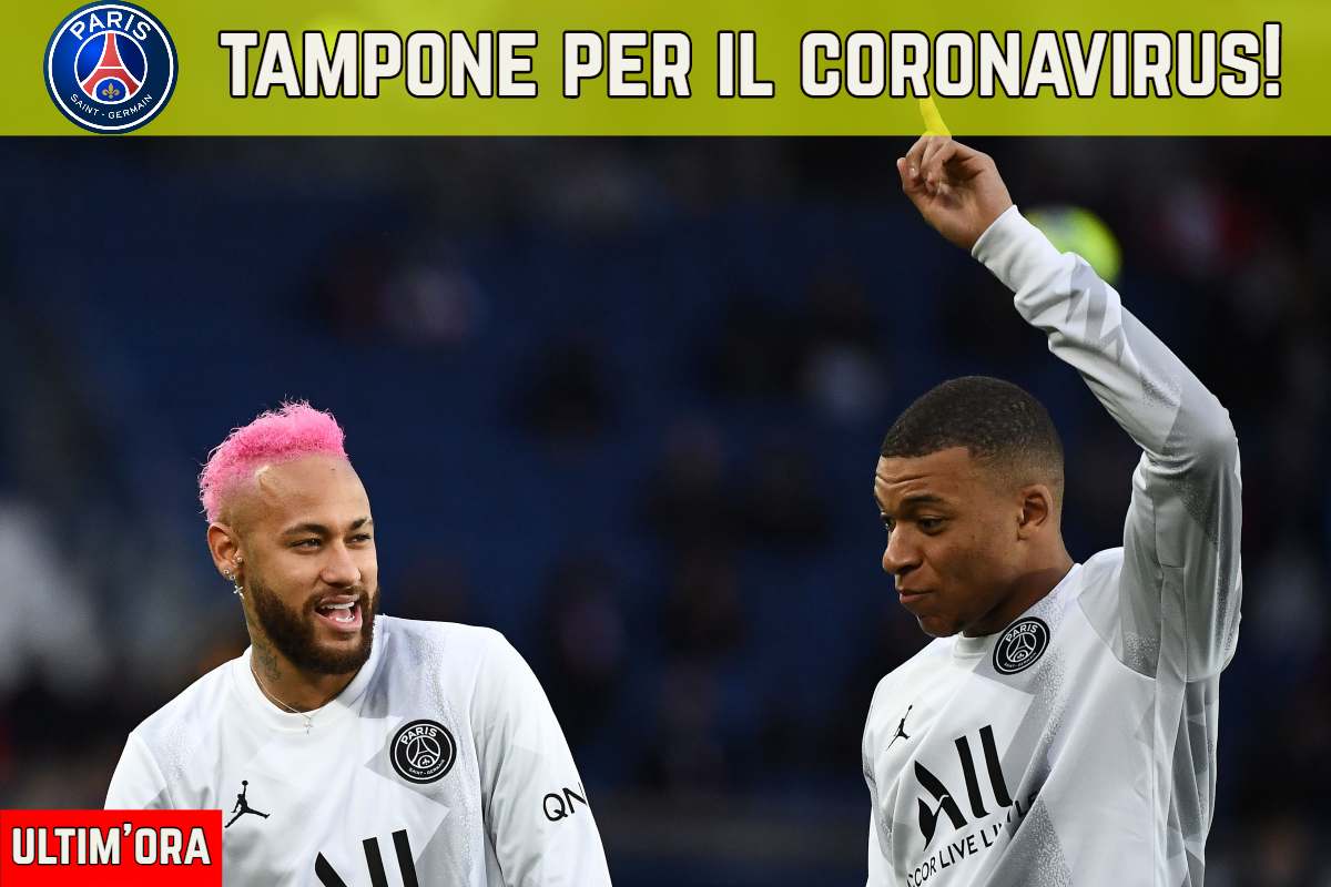 Mbappè tampone coronavirus