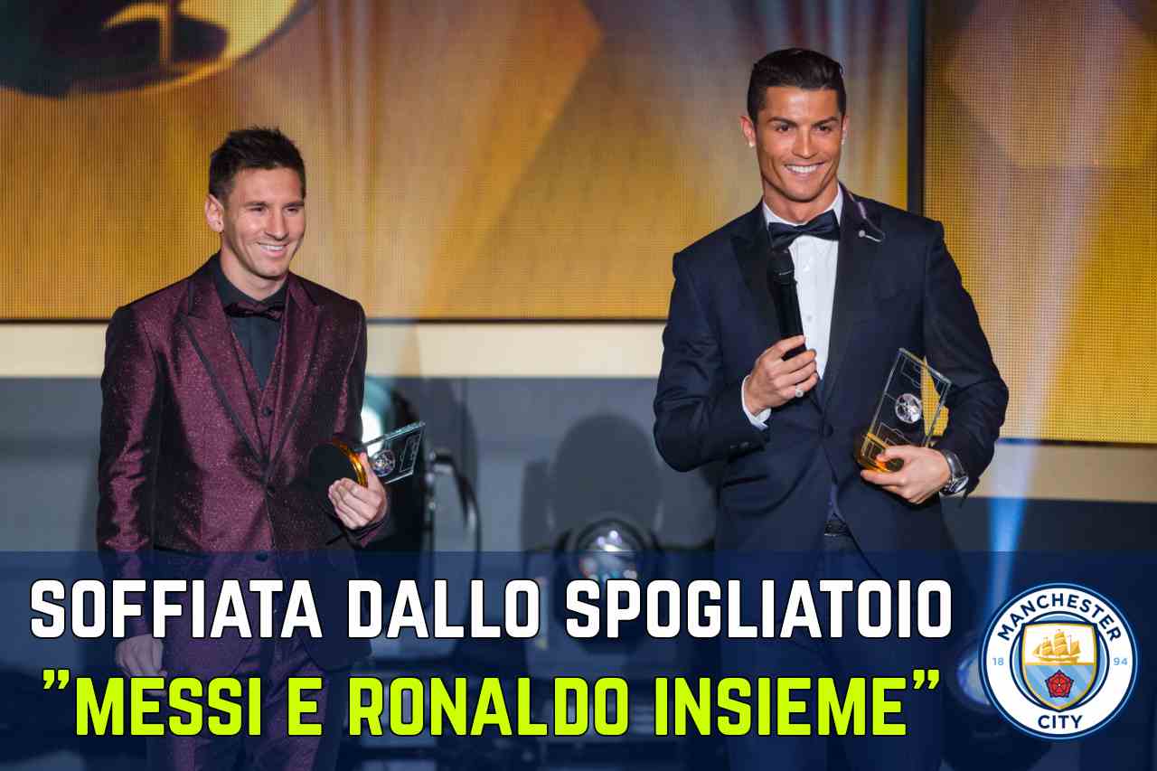 Messi Ronaldo insieme