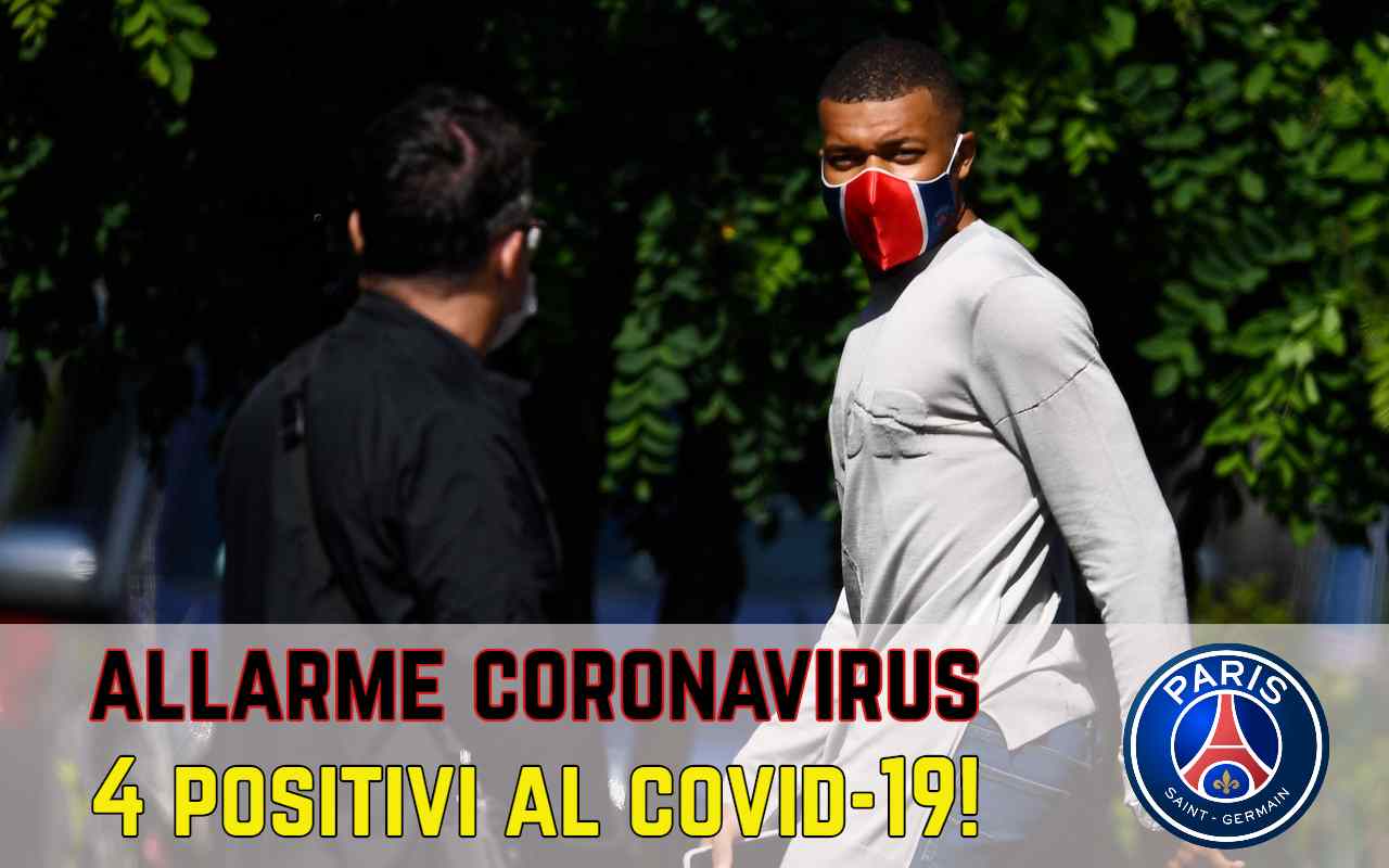 PSG positivi Coronavirus