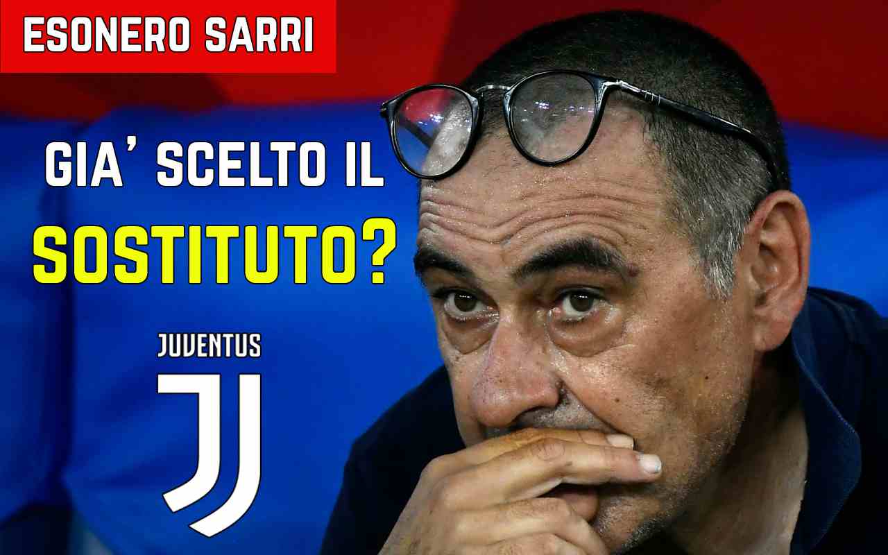 esonero sarri Juventus