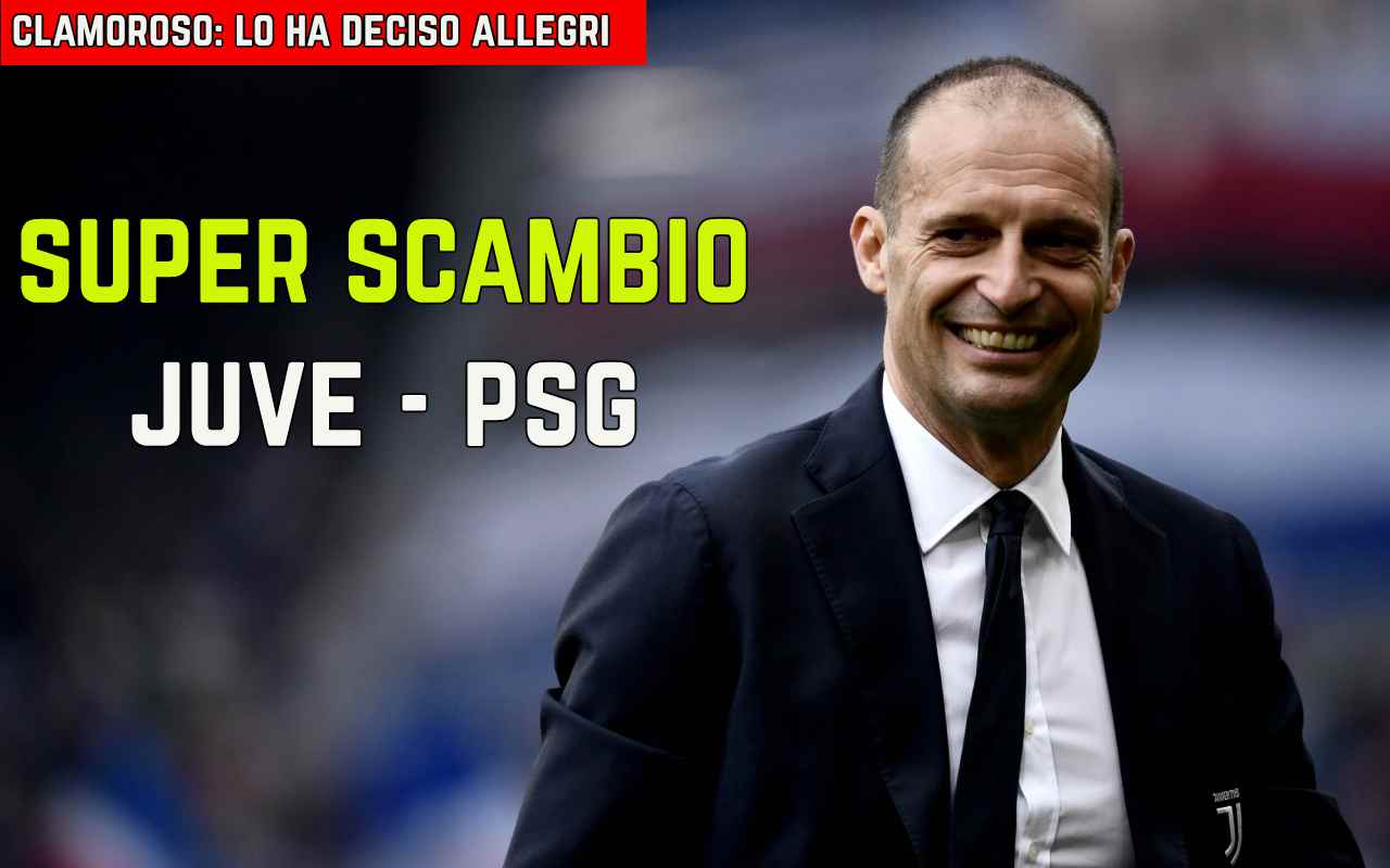 scambio juve psg allegri