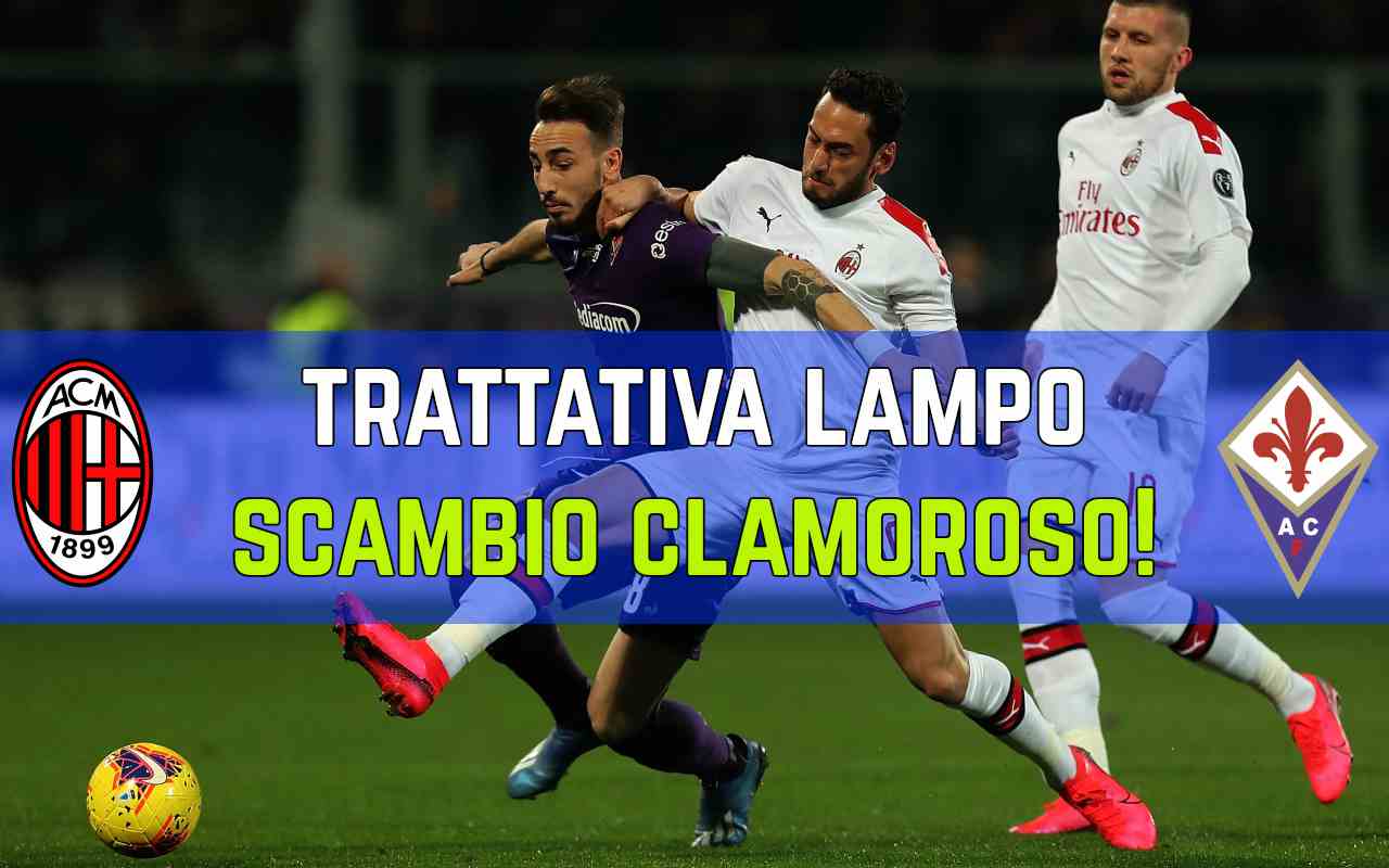 Scambio Milan Fiorentina