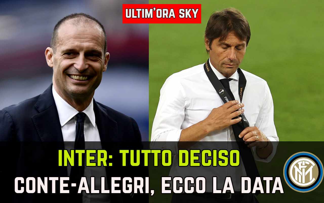 Conte Inter, martedì l'incontro decisivo: e Allegri...