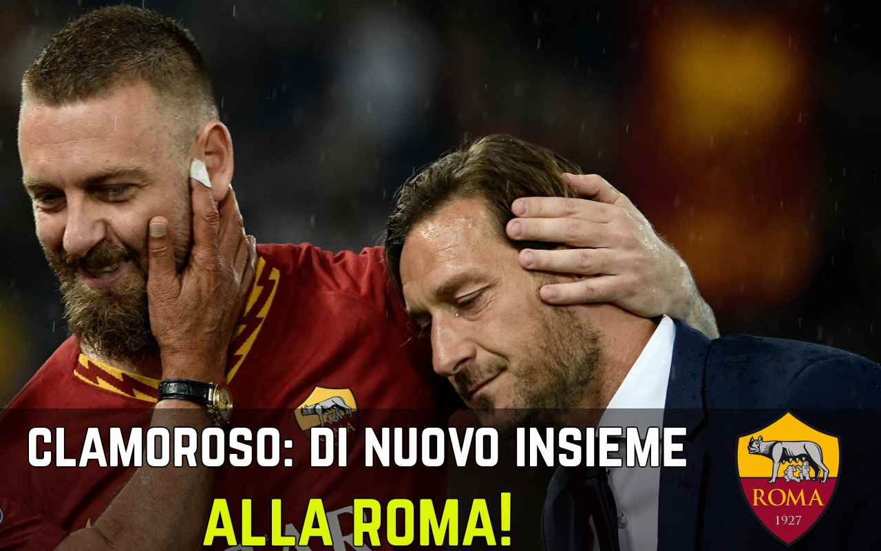 Totti De Rossi Roma