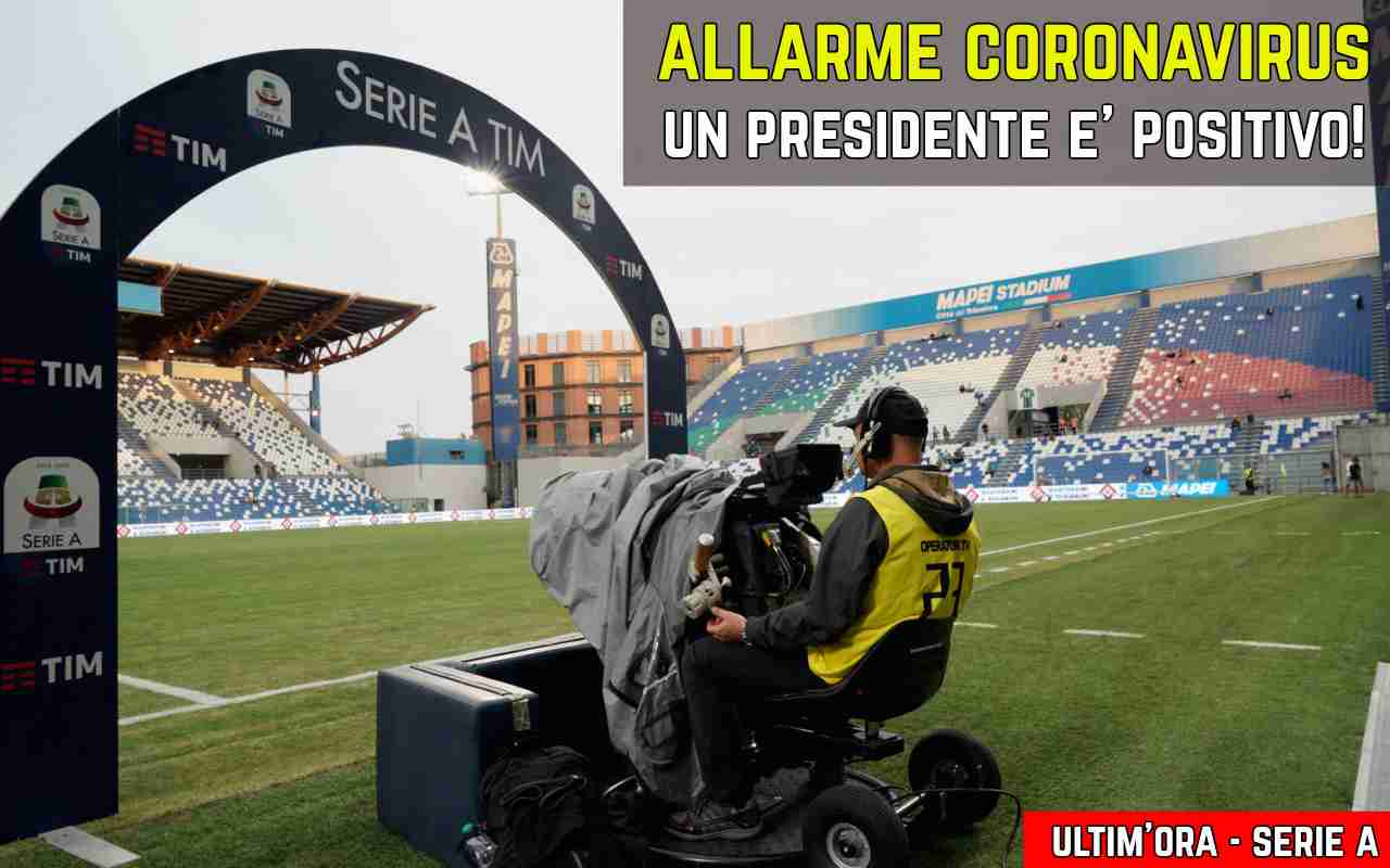 Presidente Positivo Coronavirus Serie A