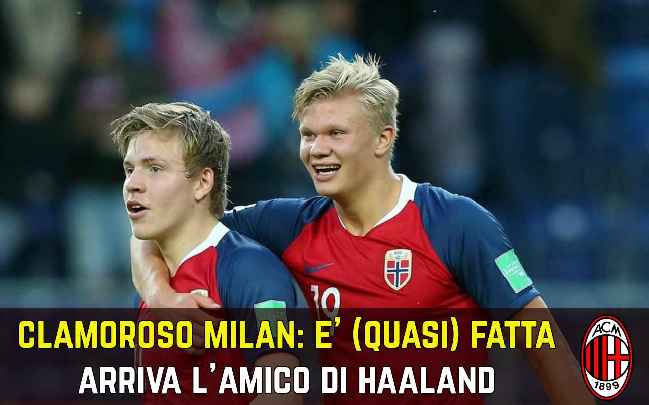 Calciomercato Milan Hauge