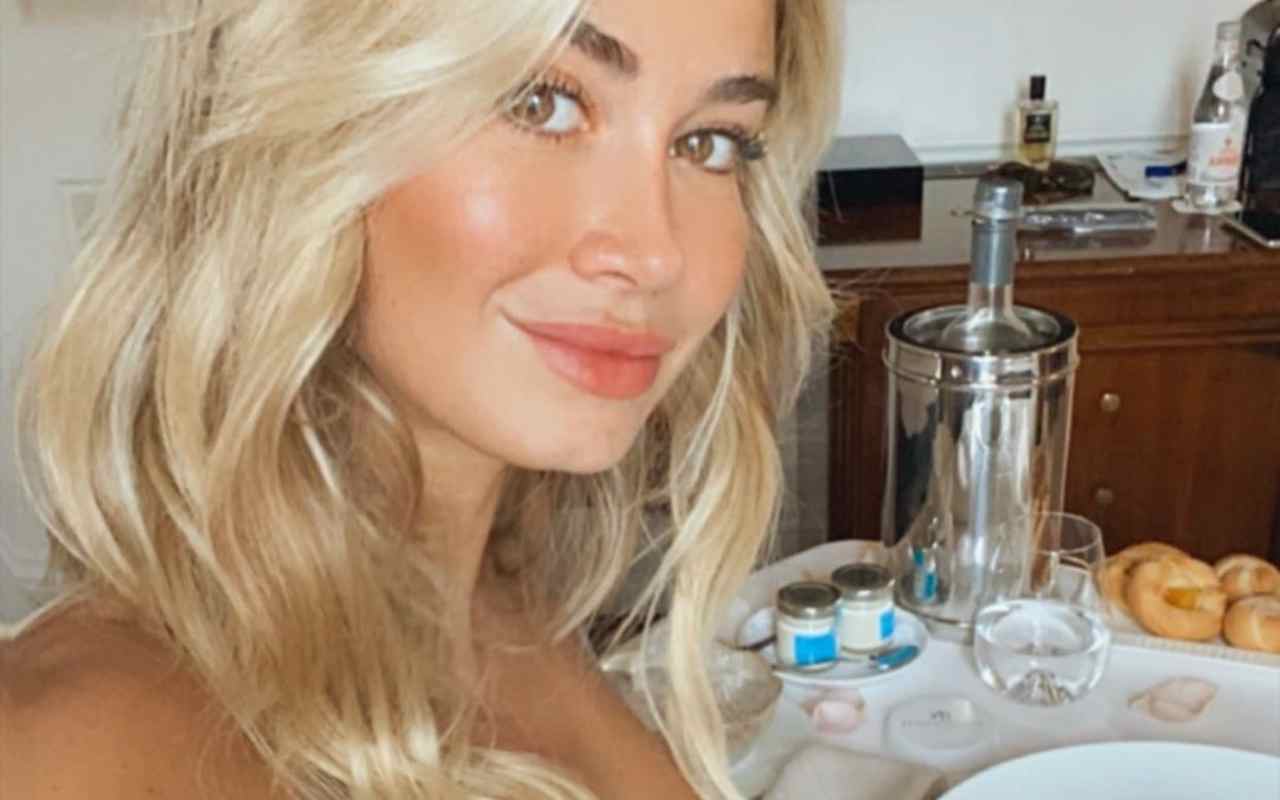 Diletta Leotta pranzo salutare e scollatura