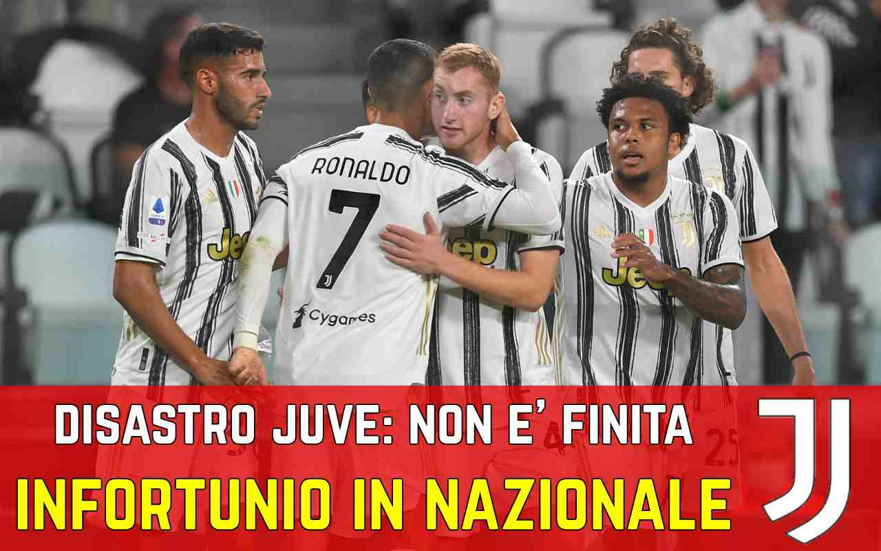 Infortunio Juventus Nazionale