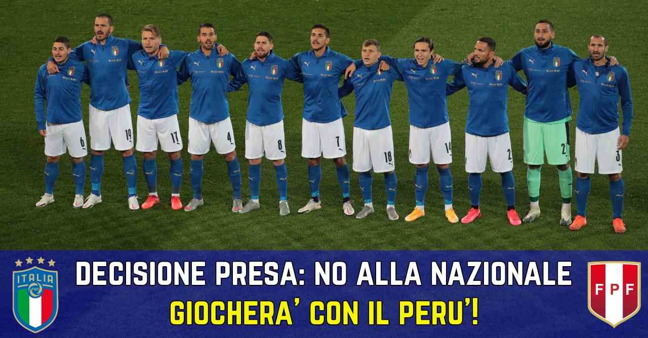 Nazionale italiana perù