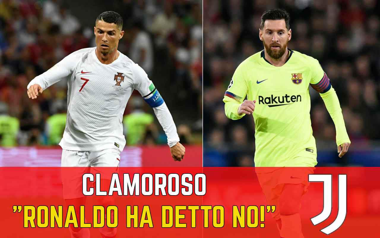 Ronaldo Messi Juventus