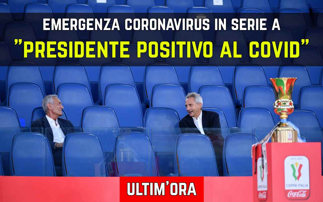 Serie A Presidente Coronavirus