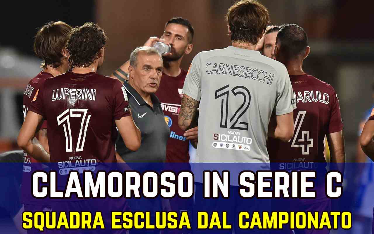 Serie C esclusi campionato