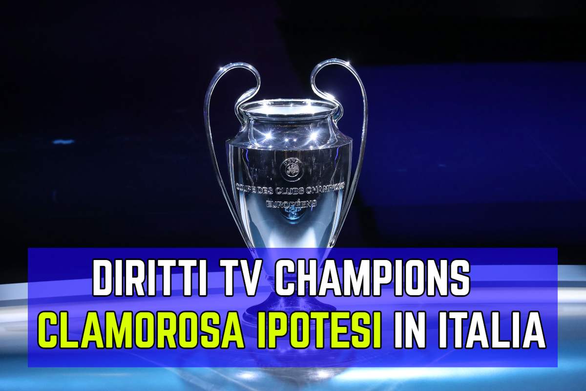 champions league diritti tv