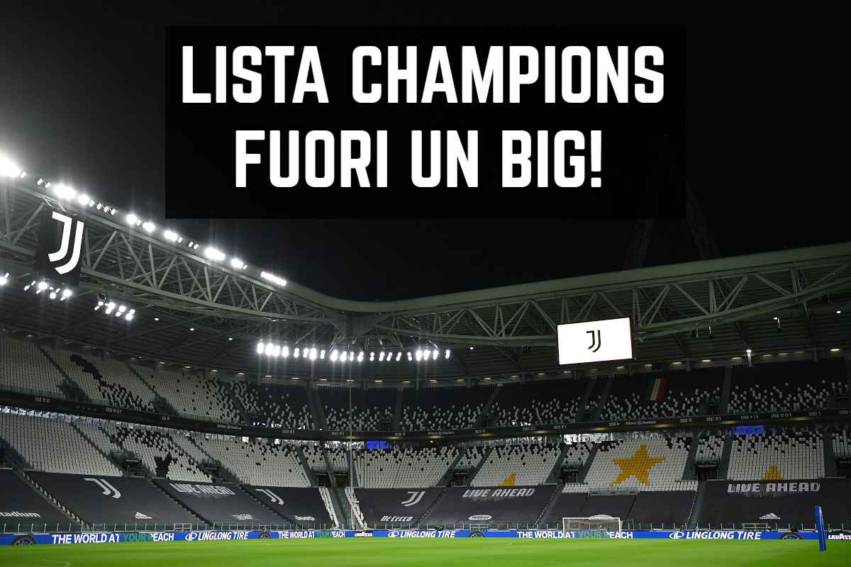 Juventus lista Champions