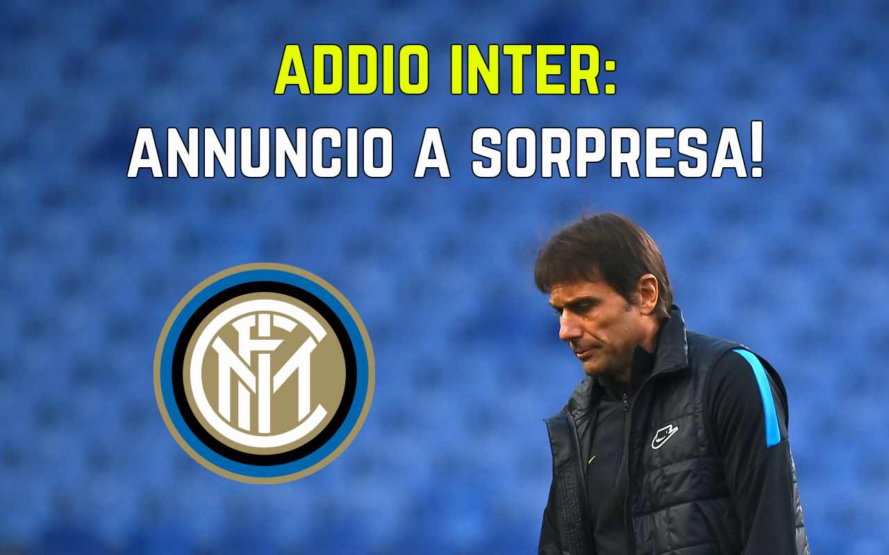 Conte addio Inter