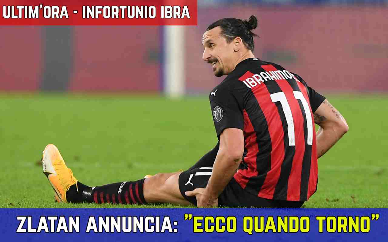 Infortunio Ibrahimovic