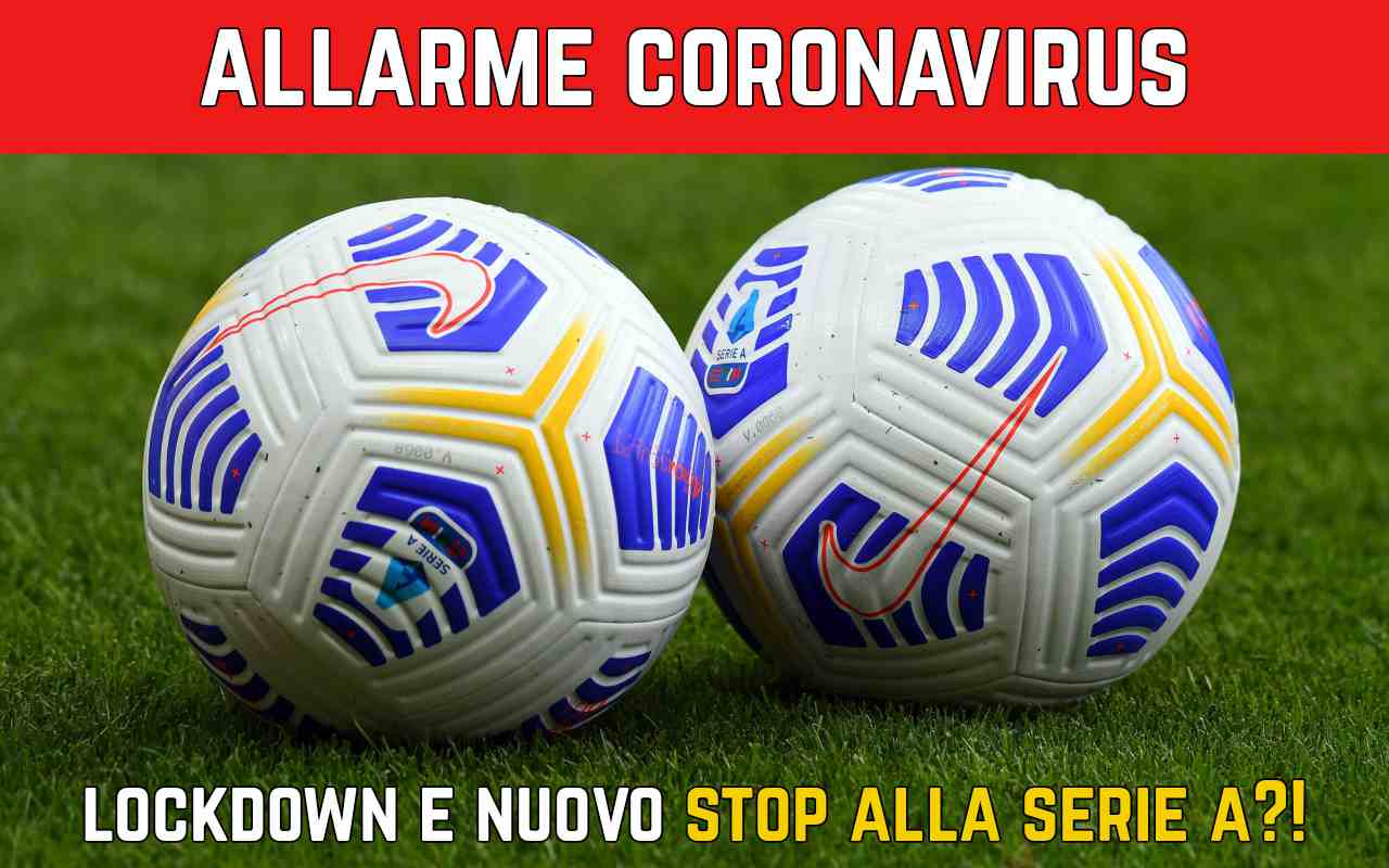 Lockdown stop Serie A