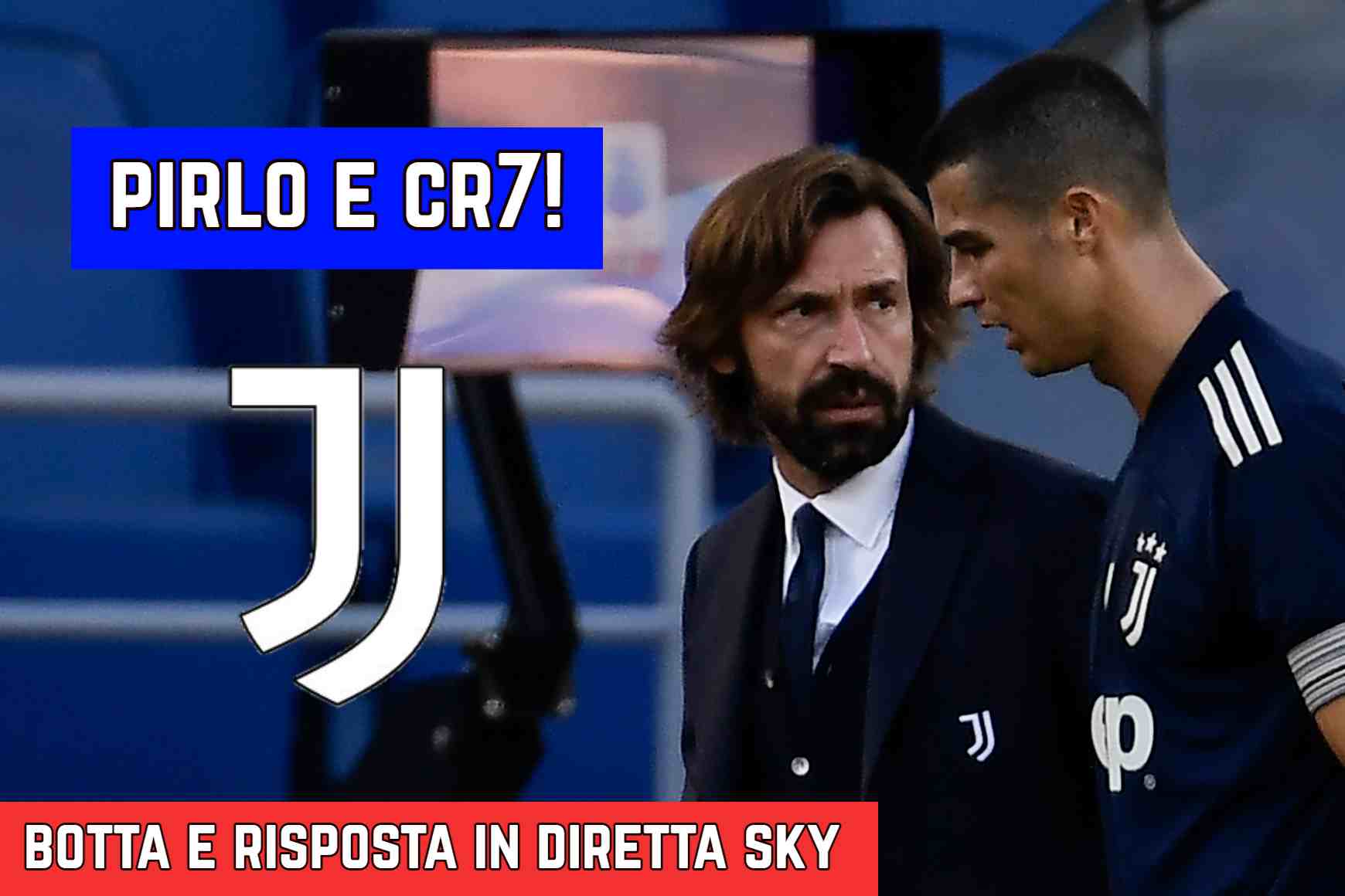 Juventus Pirlo Cristiano Ronaldo Sky