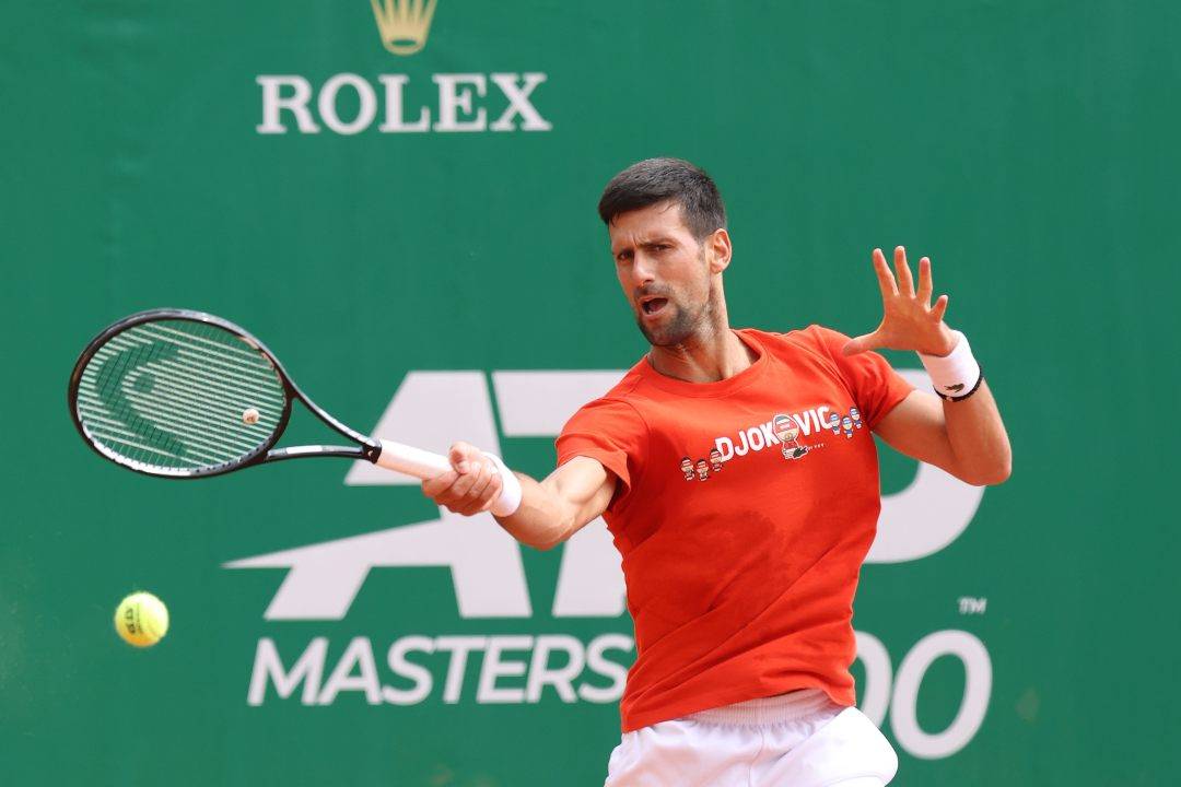 Novak Djokovic sulla strada di Sinner