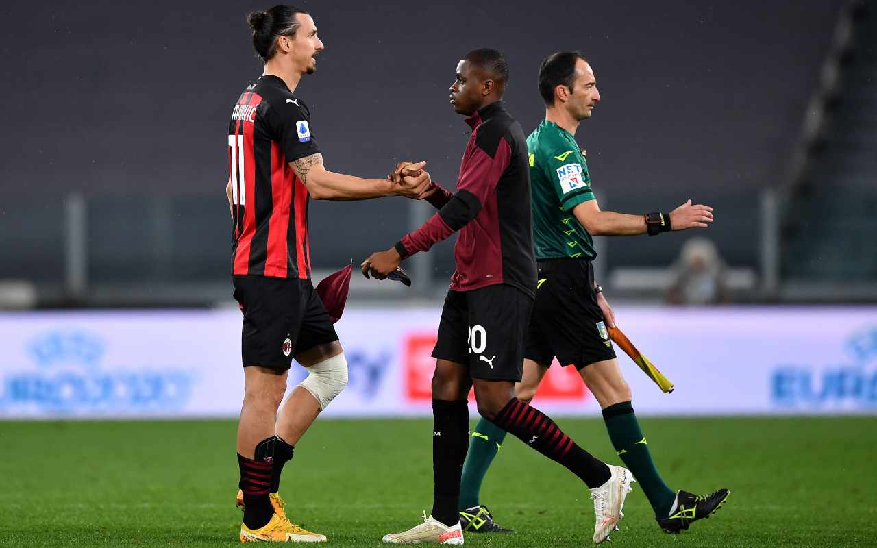 Milan condizioni infortunio Ibrahimovic