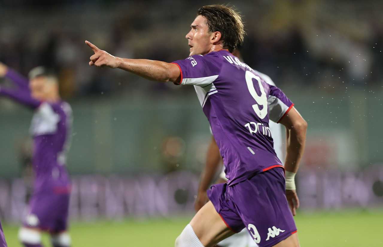 Calciomercato Fiorentina Vlahovic Juventus 60 milioni euro Bayern Monaco