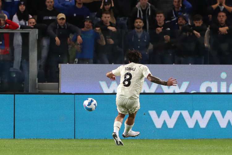 Atalanta-Milan, gol Tonali