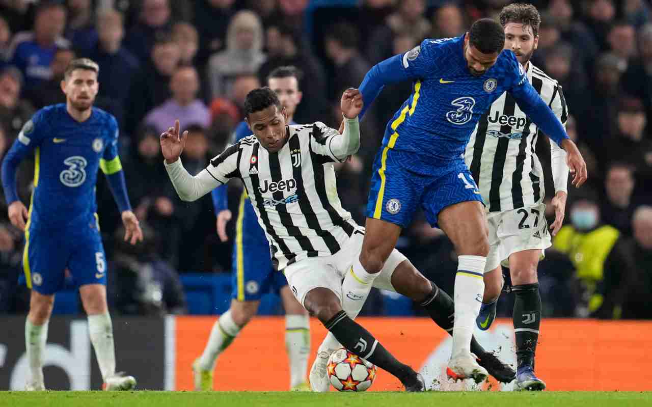 Juventus scoppia polemica Alex Sandro Chelsea-Juventus 4-0 via subito