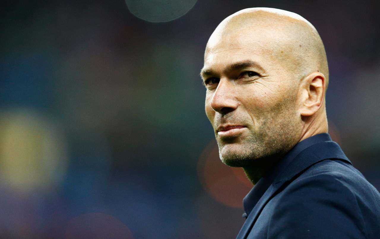 Panchina a Zidane