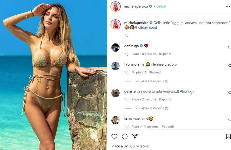 Michela Persico, il bikini esplosivo è illegalità pura - FOTO
