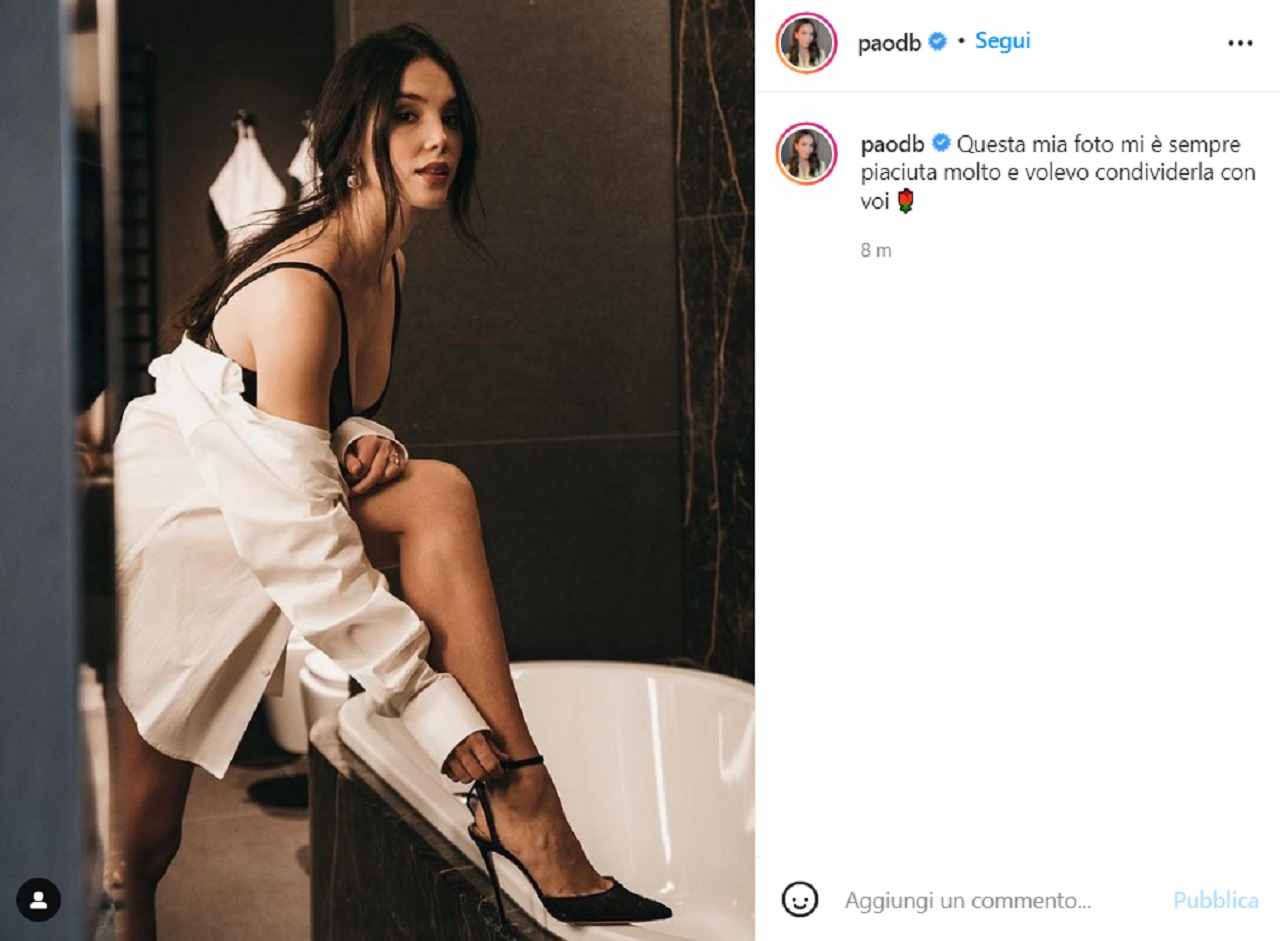 Paola Di Benedetto su Instagram 