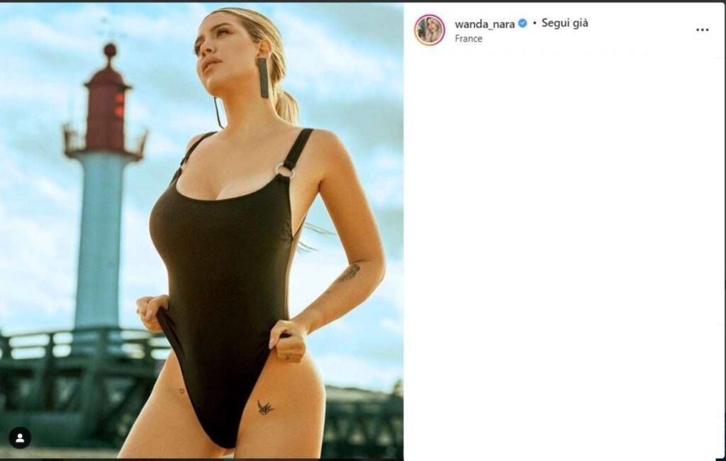 Wanda Nara Alza Il Costume Tutto Fuori Temperatura Bollente Foto