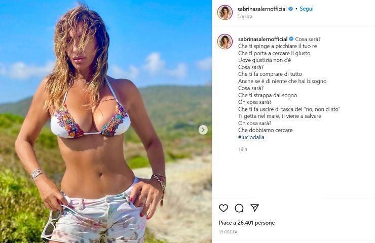 Sabrina Salerno, la regina del web in bikini: "Così è cattiveria" - FOTO