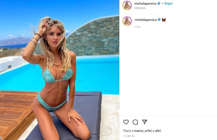 Michela Persico, il bikini esplosivo colpisce ancora: che scollatura - FOTO