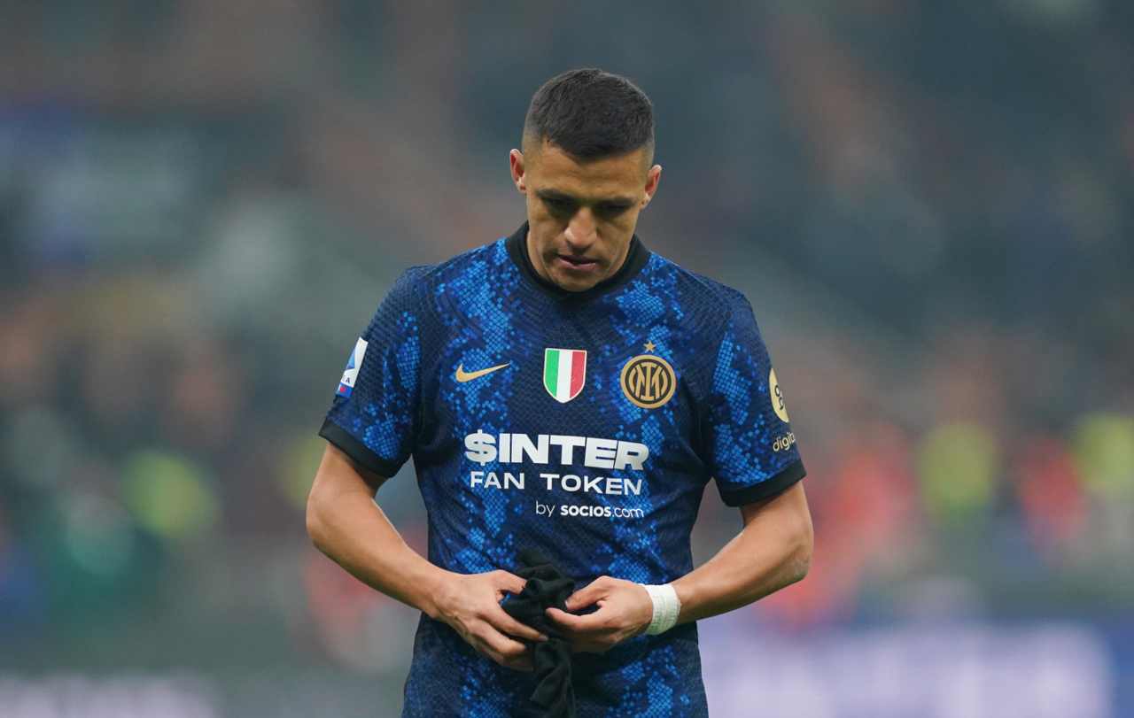 Calciomercato Inter Inzaghi sette addii Sanchez Radu Dzeko Correa Caicedo Vidal Vecino
