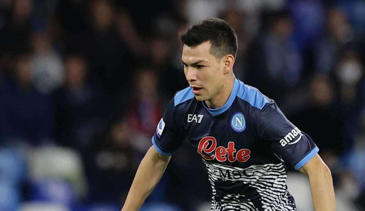 Hirving Lozano, esterno offensivo del Napoli