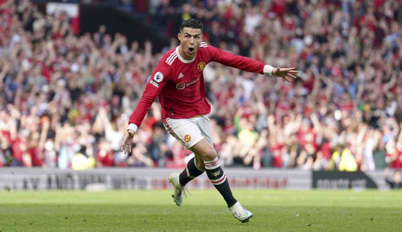 Cristiano Ronaldo, attaccante del Manchester United