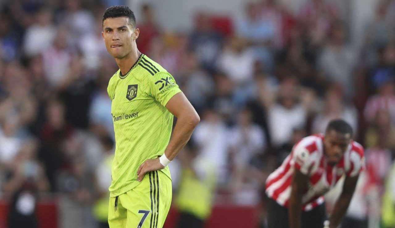 Cristiano Ronaldo, attaccante del Manchester United