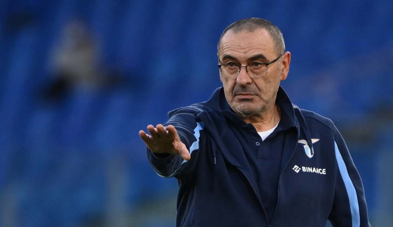 Maurizio Sarri, allenatore della Lazio