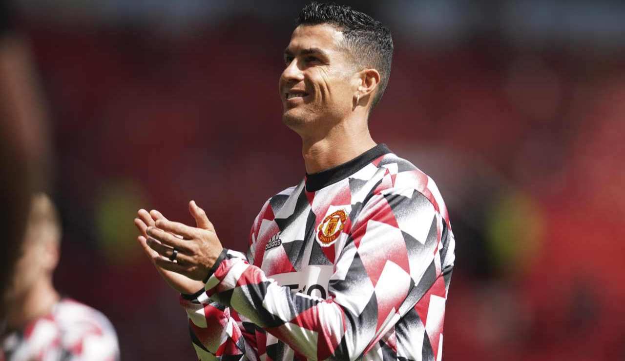 Cristiano Ronaldo, attaccante del Manchester United