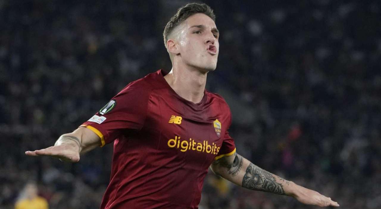 Nicolo Zaniolo, calciatore della Roma