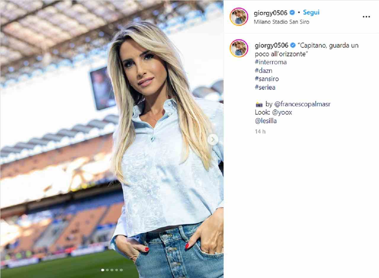 Giorgia Rossi è la regina della Serie A: spettacolo piccante a San Siro