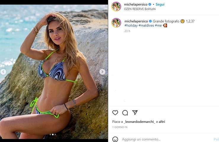 Michela Persico, bikini ipnotico: lato A maestoso - FOTO